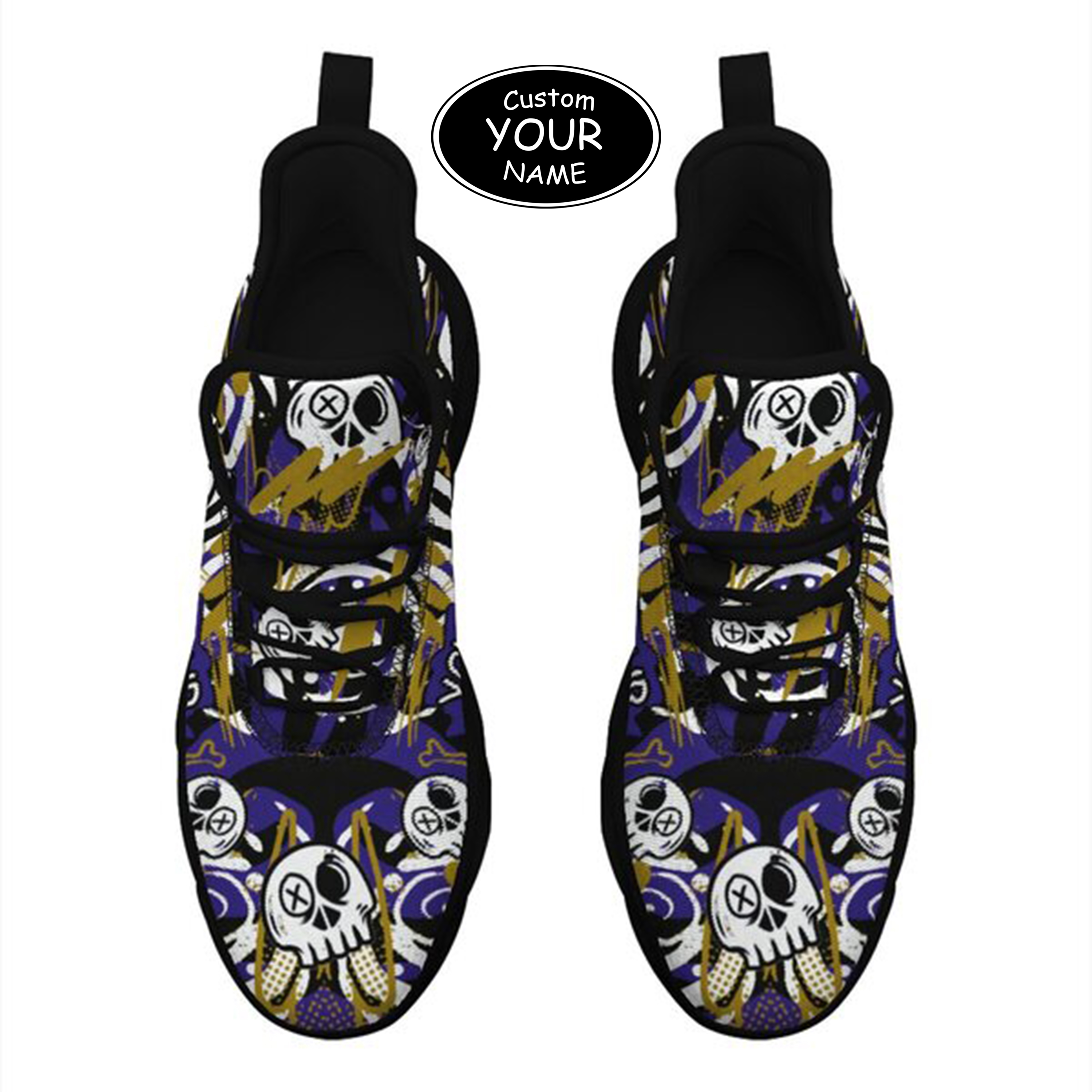 Max Sowl-25-cy-Baltimore-2-7,Personalized Baltimore Sneakers, Custom Breathable Walking Shoes, Patriotic Running Shoes