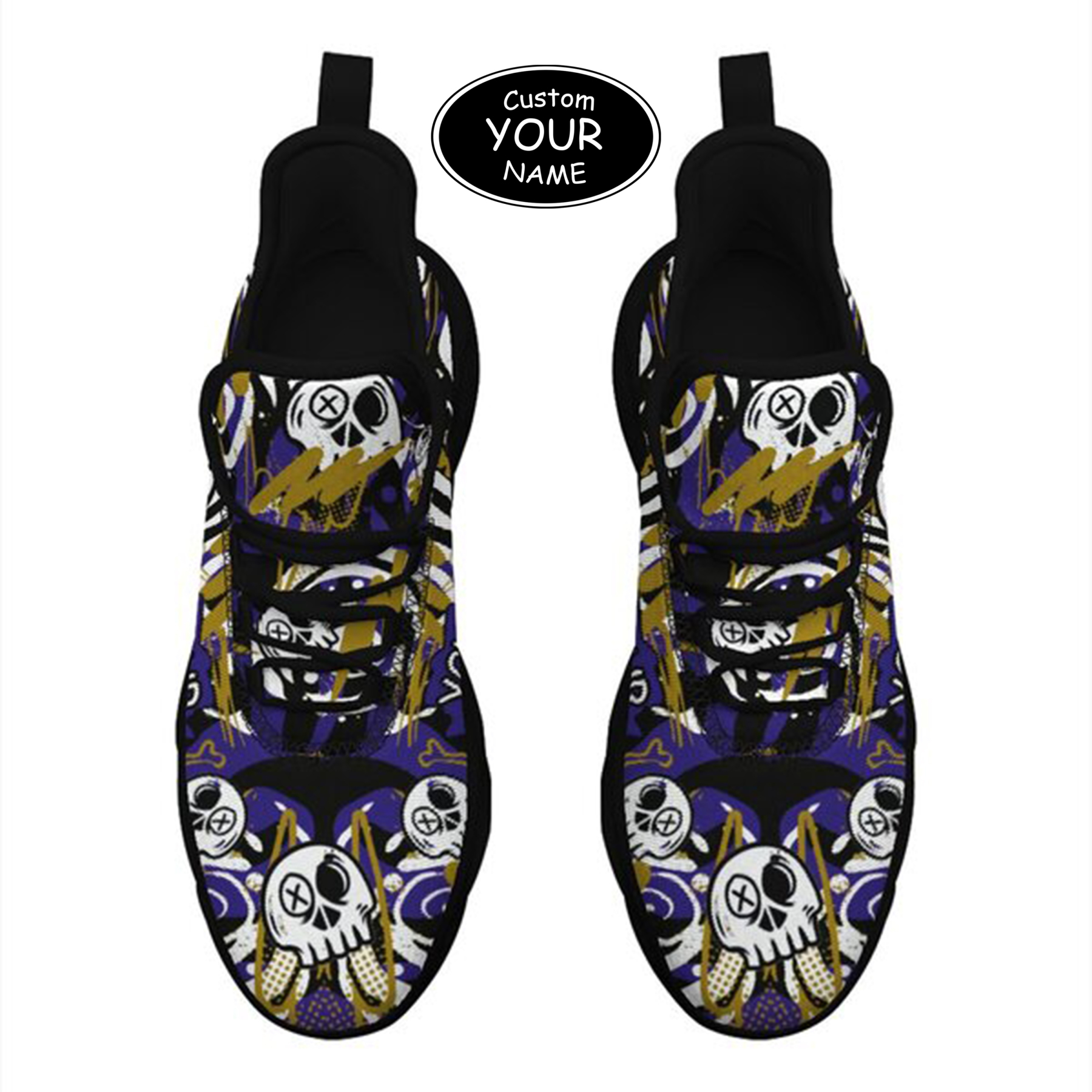 Max Sowl-25-cy-Baltimore-2-7,Personalized Baltimore Sneakers, Custom Breathable Walking Shoes, Patriotic Running Shoes