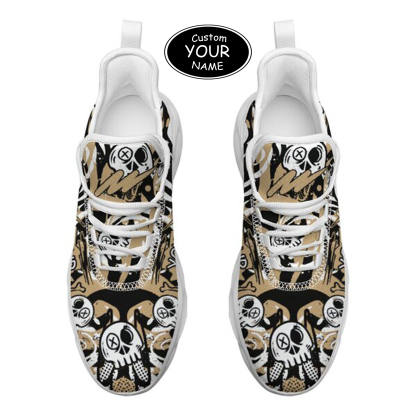 Max Sowl-25-cy-New Orleans-19-7, Personalized New Orleans Sneakers, Custom Breathable Walking Shoes, Patriotic Running Shoes
