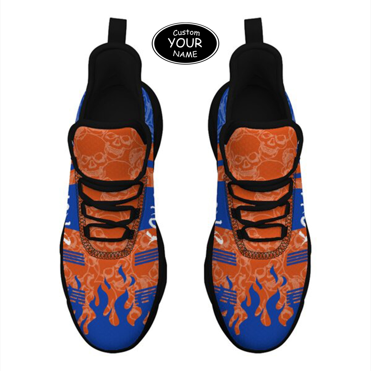 Max Sowl-25-yy-Boise-23-3, Personalized Boise State Broncos Custom Max Sowl Shoes, Patriotic Running Sneakers, Custom Comfortable Walking Shoes