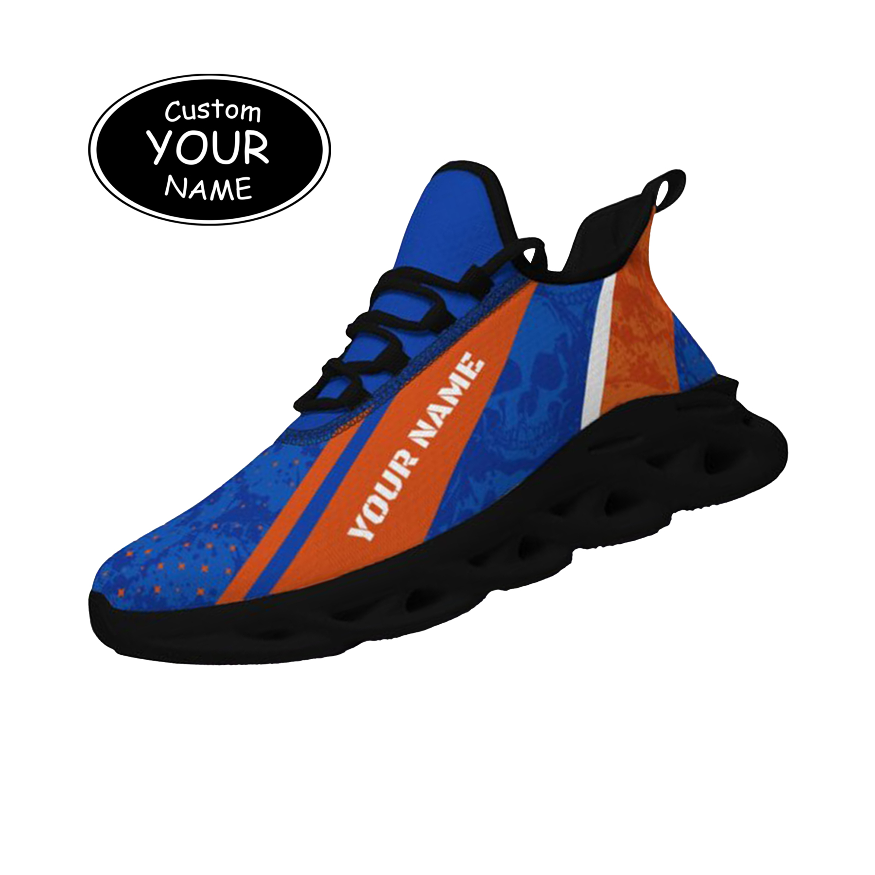 Max Sowl-25-cy-Boise-23-1, Personalized Boise State Broncos Custom Max Sowl Shoes, Patriotic Running Sneakers, Custom Comfortable Walking Shoes