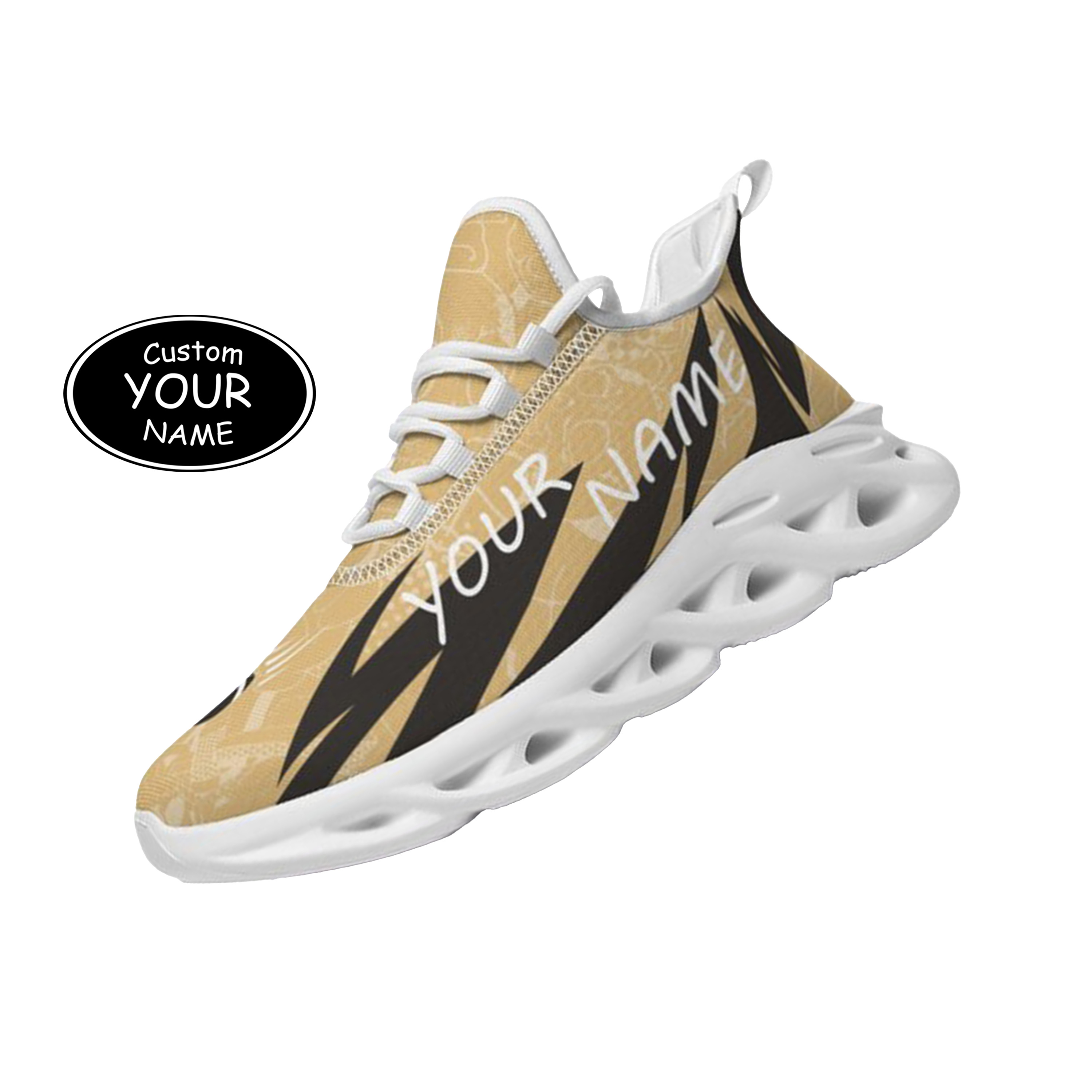 Max Sowl-25-yy-West Point-19-4, Personalized Army Black Knights Custom Max Sowl Shoes, Personalized Sport Footwear, Custom Color-Blocked Running Shoes