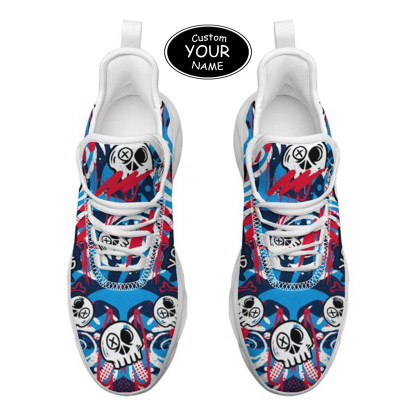 Max Sowl-25-cy-Tennessee-32-7, Personalized Tennessee Sneakers, Custom Breathable Walking Shoes, Patriotic Running Shoes