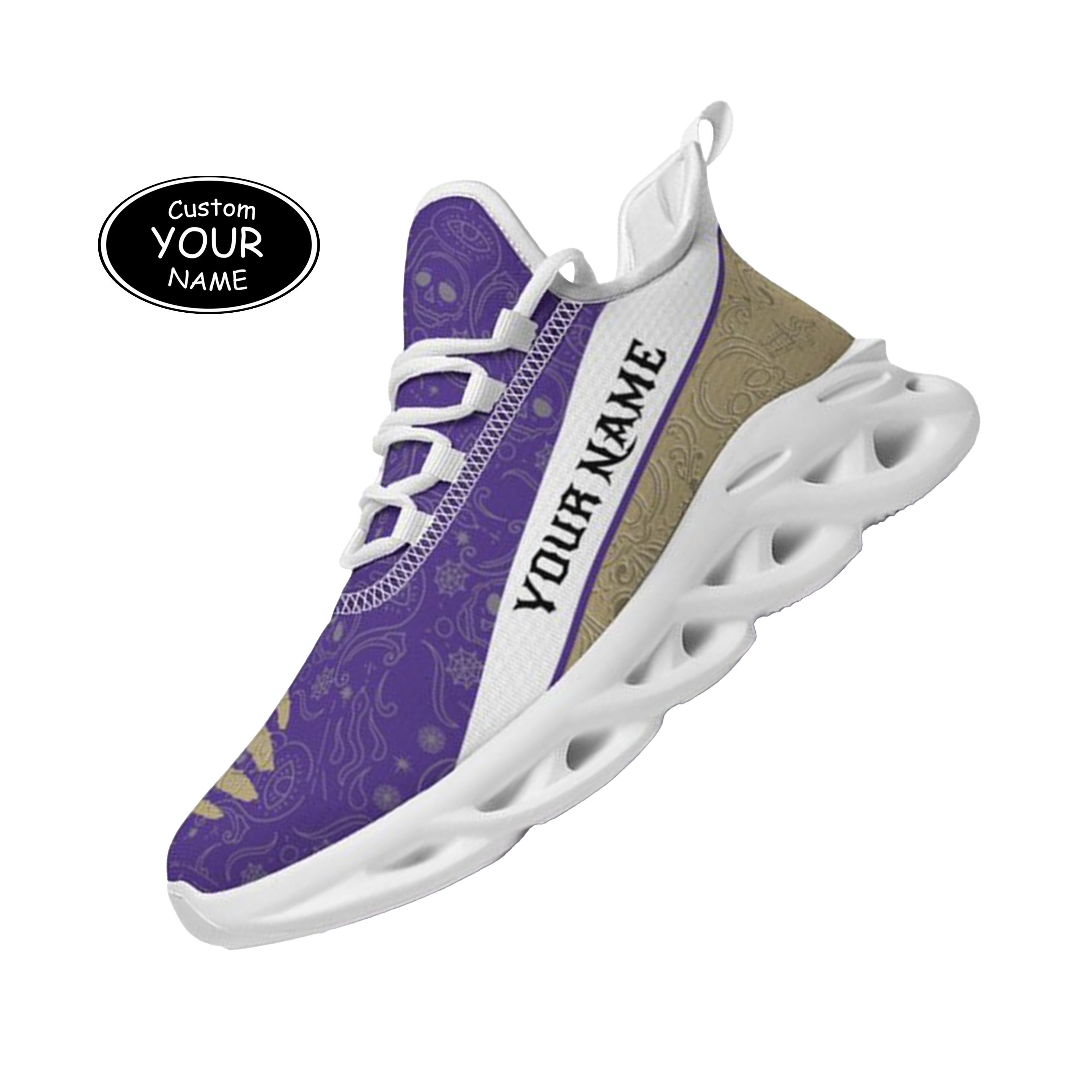 Max Sowl-25-yy-Seattle-13-2, Personalized Washington Huskies Custom Max Sowl Shoes, Patriotic Running Sneakers, Custom Comfortable Walking Shoes
