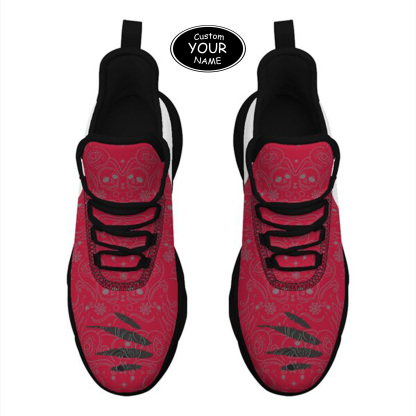 Max Sowl-25-yy-Athens-8-2, Personalized Georgia Bulldogs Custom Max Sowl Shoes, Patriotic Running Sneakers, Custom Comfortable Walking Shoes