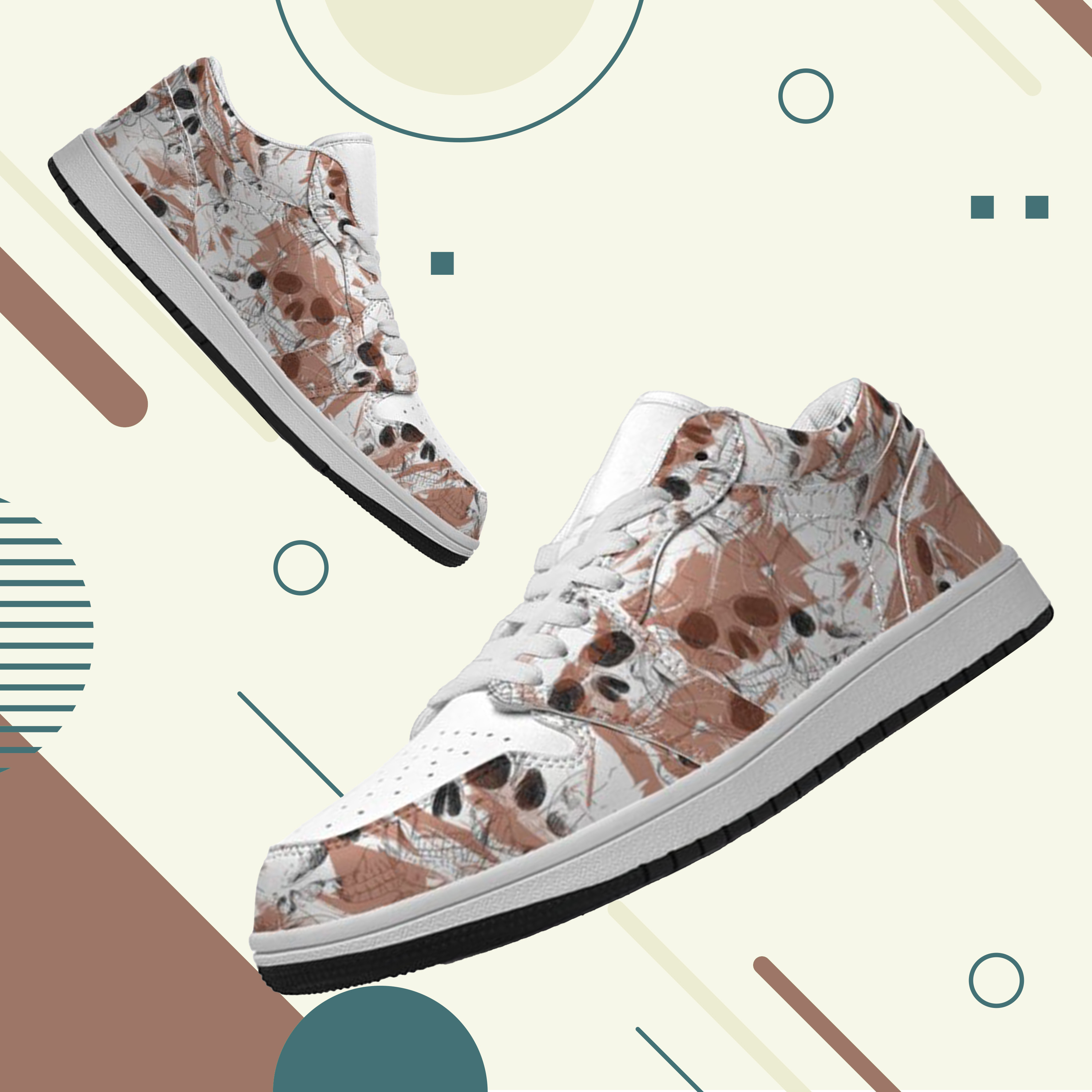 Jordan 1 Low-25-yy-skull-19, Jordan 1 Retro Low Sneakers, Personalized Gothic Shoes, Skull Design, Unisex Non Slip Walking Sneakers, Lightweight Breathable Running Shoes, Casual Sports Shoes, Unique Holidays Gifts