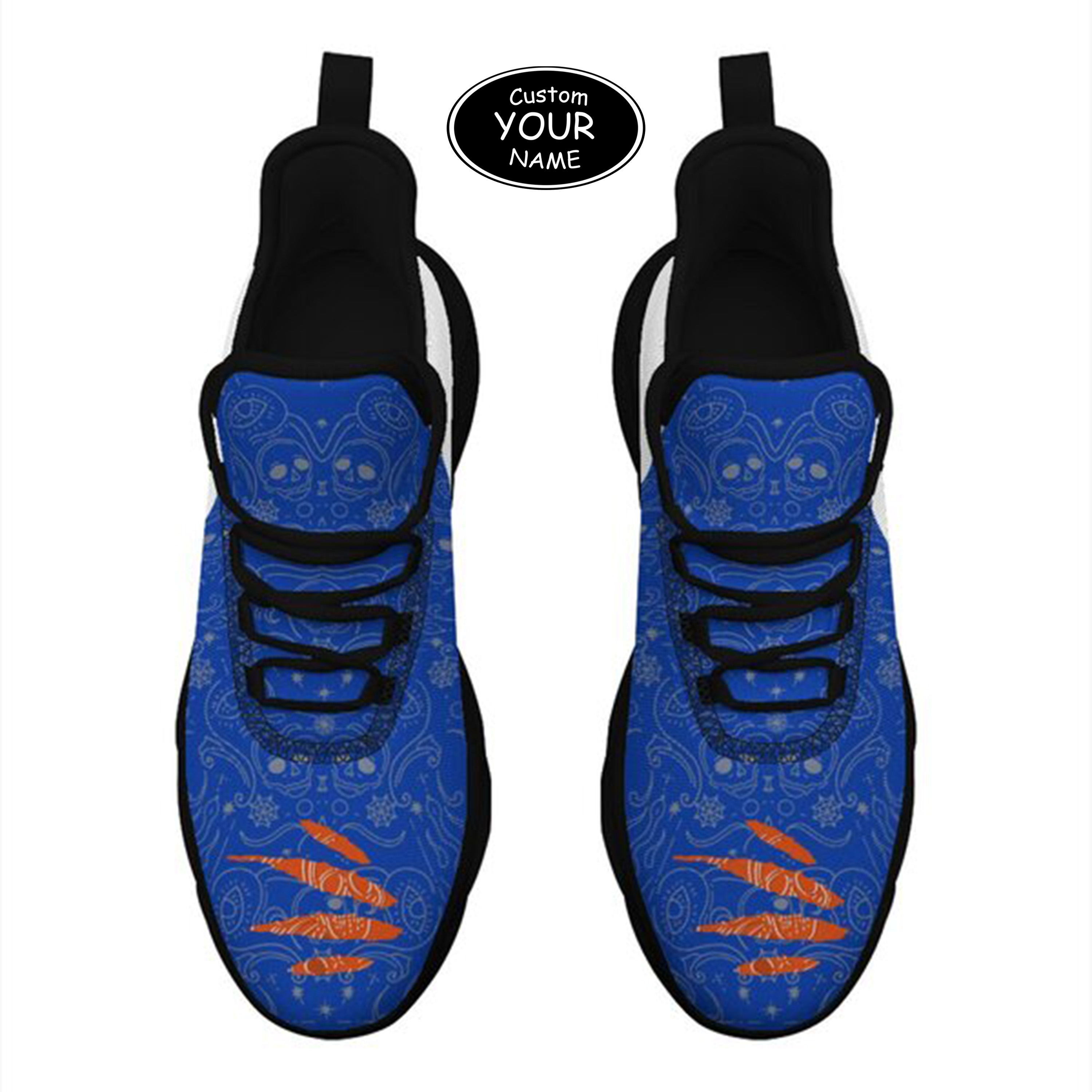 Max Sowl-25-yy-Boise-23-2, Personalized Boise State Broncos Custom Max Sowl Shoes, Patriotic Running Sneakers, Custom Comfortable Walking Shoes