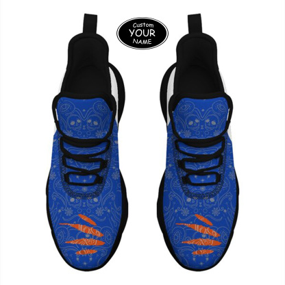 Max Sowl-25-yy-Boise-23-2, Personalized Boise State Broncos Custom Max Sowl Shoes, Patriotic Running Sneakers, Custom Comfortable Walking Shoes