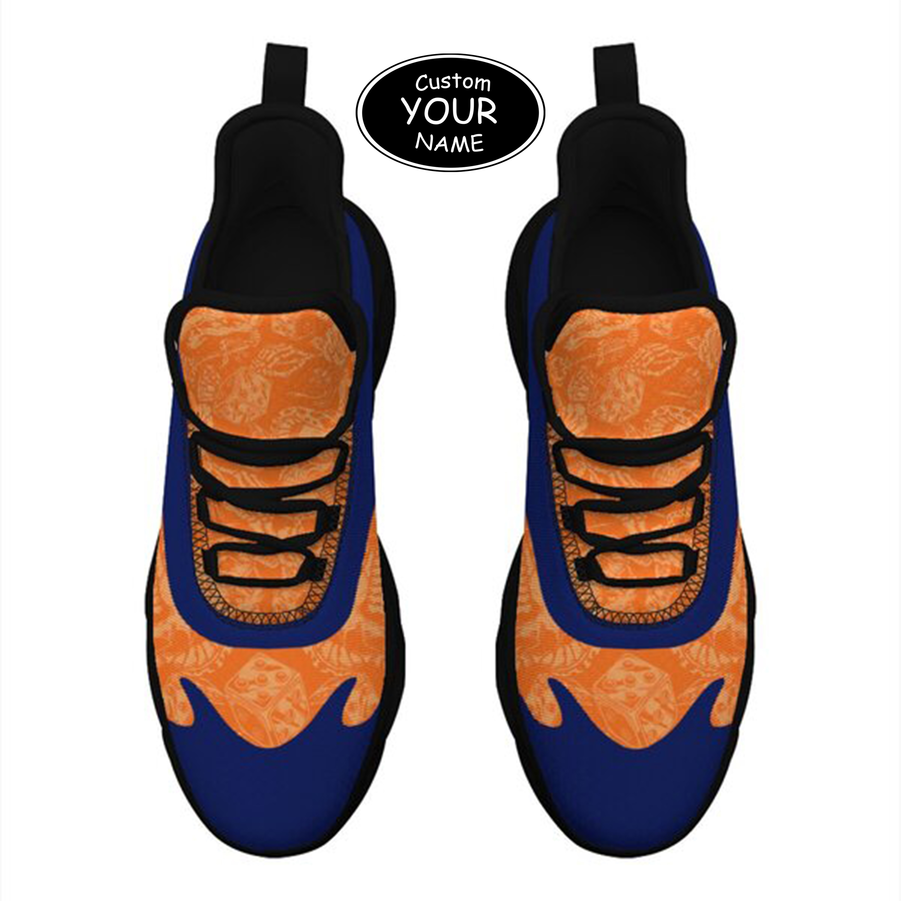 Max Sowl-25-cy-Syracuse-15-3, Personalized Syracuse Orange Custom Max Sowl Shoes, Patriotic Running Sneakers, Custom Comfortable Walking Shoes