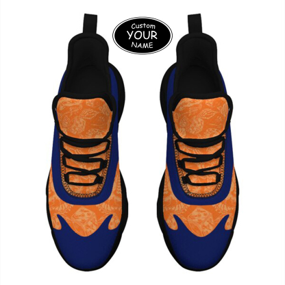 Max Sowl-25-cy-Syracuse-15-3, Personalized Syracuse Orange Custom Max Sowl Shoes, Patriotic Running Sneakers, Custom Comfortable Walking Shoes