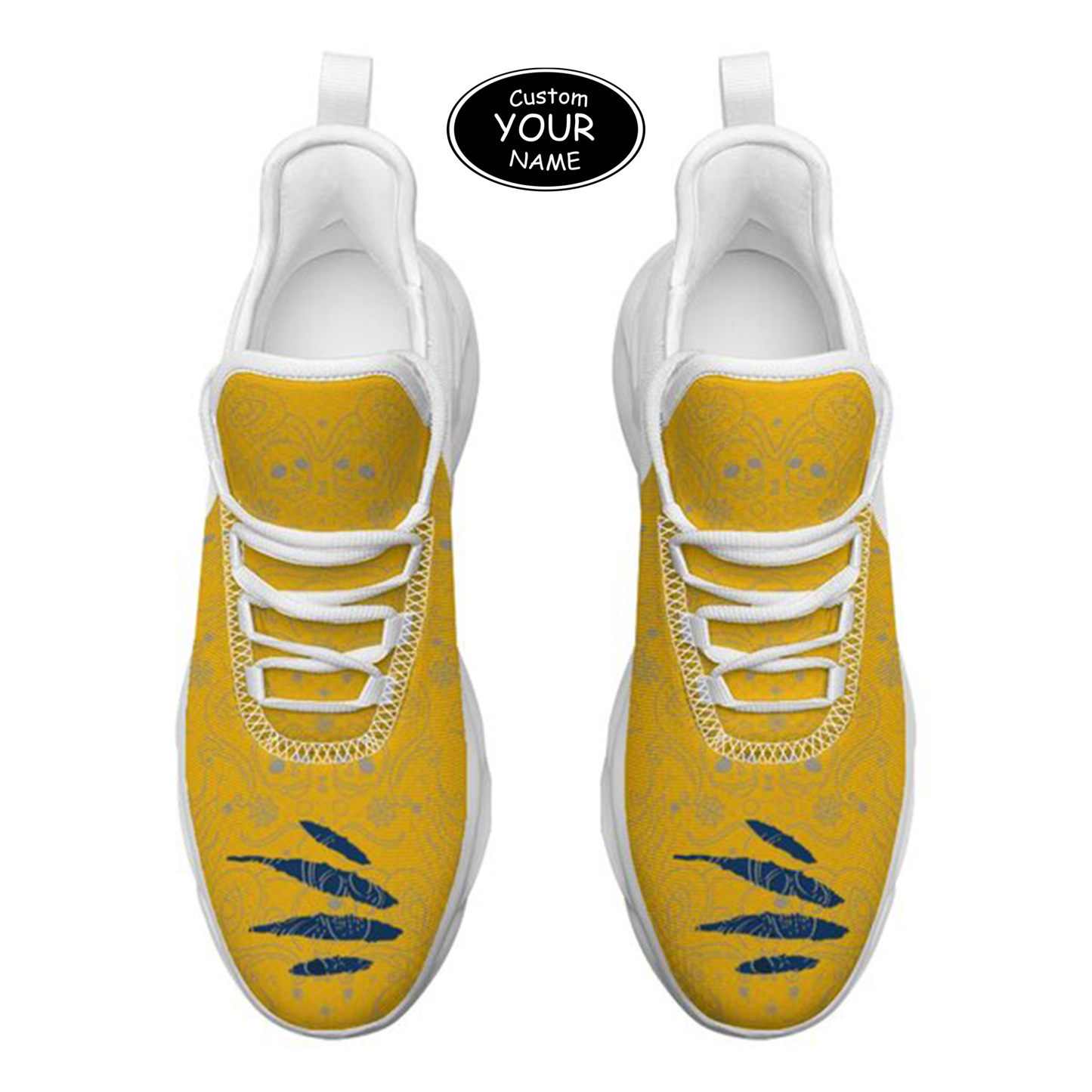 Max Sowl-25-yy-Morgantown-20-2, Personalized West Virginia Mountaineers Custom Max Sowl Shoes, Patriotic Running Sneakers, Custom Comfortable Walking Shoes