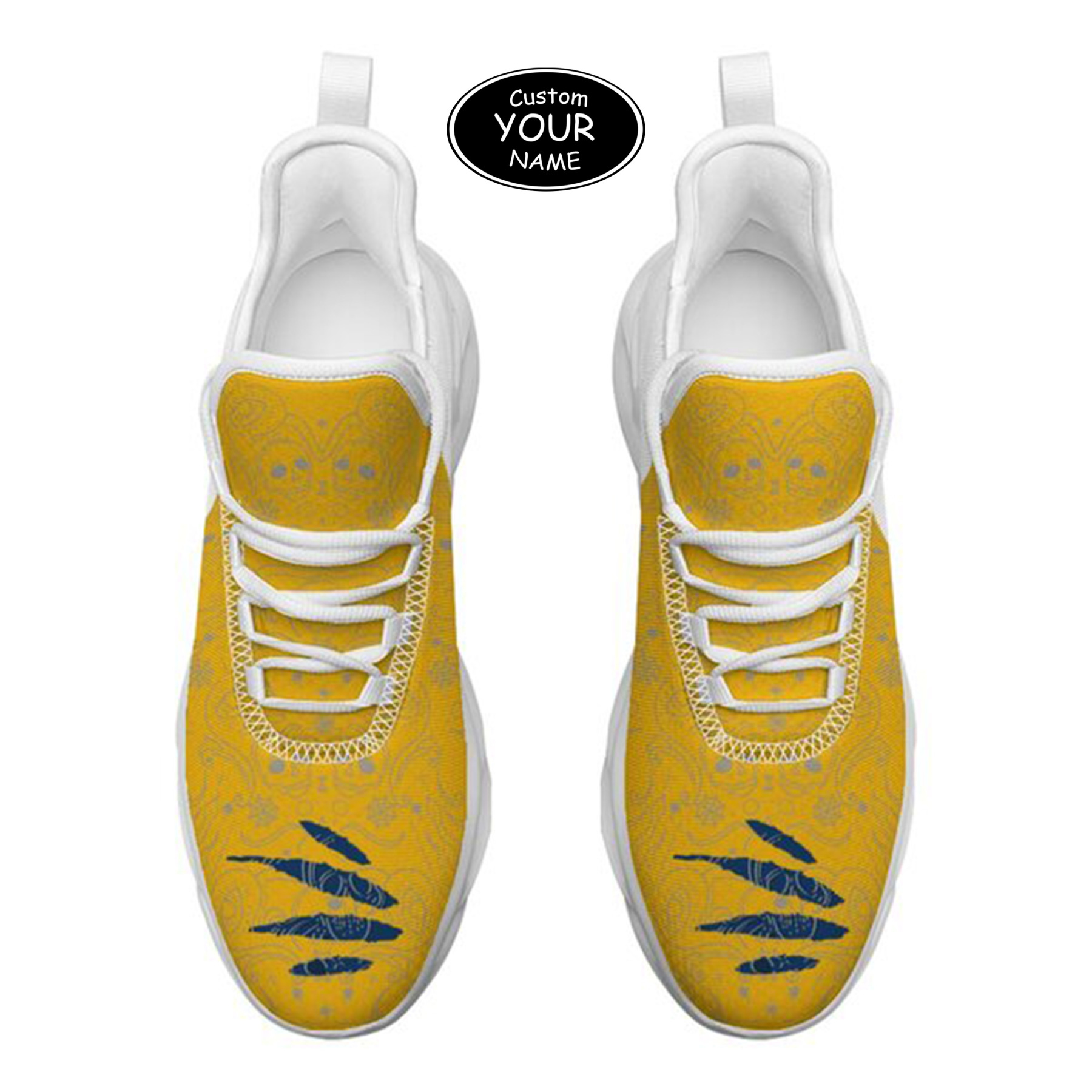 Max Sowl-25-yy-Morgantown-20-2, Personalized West Virginia Mountaineers Custom Max Sowl Shoes, Patriotic Running Sneakers, Custom Comfortable Walking Shoes