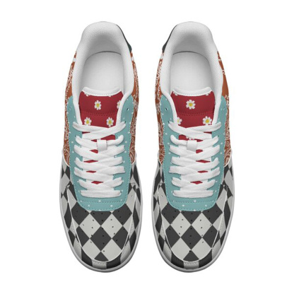 Air Force 1-25-yy-Quiet Luxe-6, Personalized Light Luxury Vintage Sneakers, Breathable Running Shoes, Patchwork Luxury-inspired Design, Anti-Slip Athletic Shoes, Lightweight Walking Sneakers