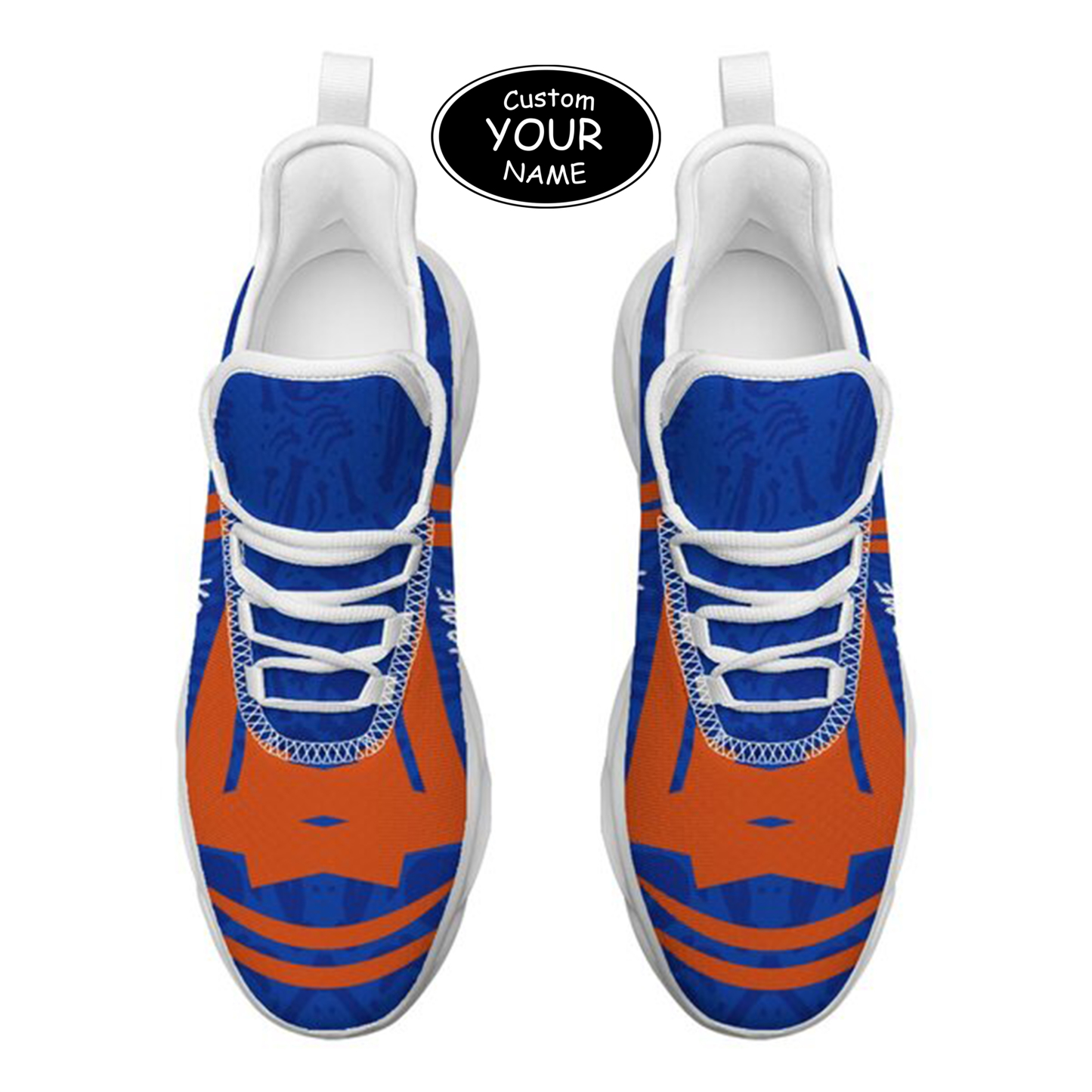 Max Sowl-25-cy-Boise-23-4, Personalized Boise State Broncos Custom Max Sowl Shoes, Personalized Sport Footwear, Custom Color-Blocked Running Shoes