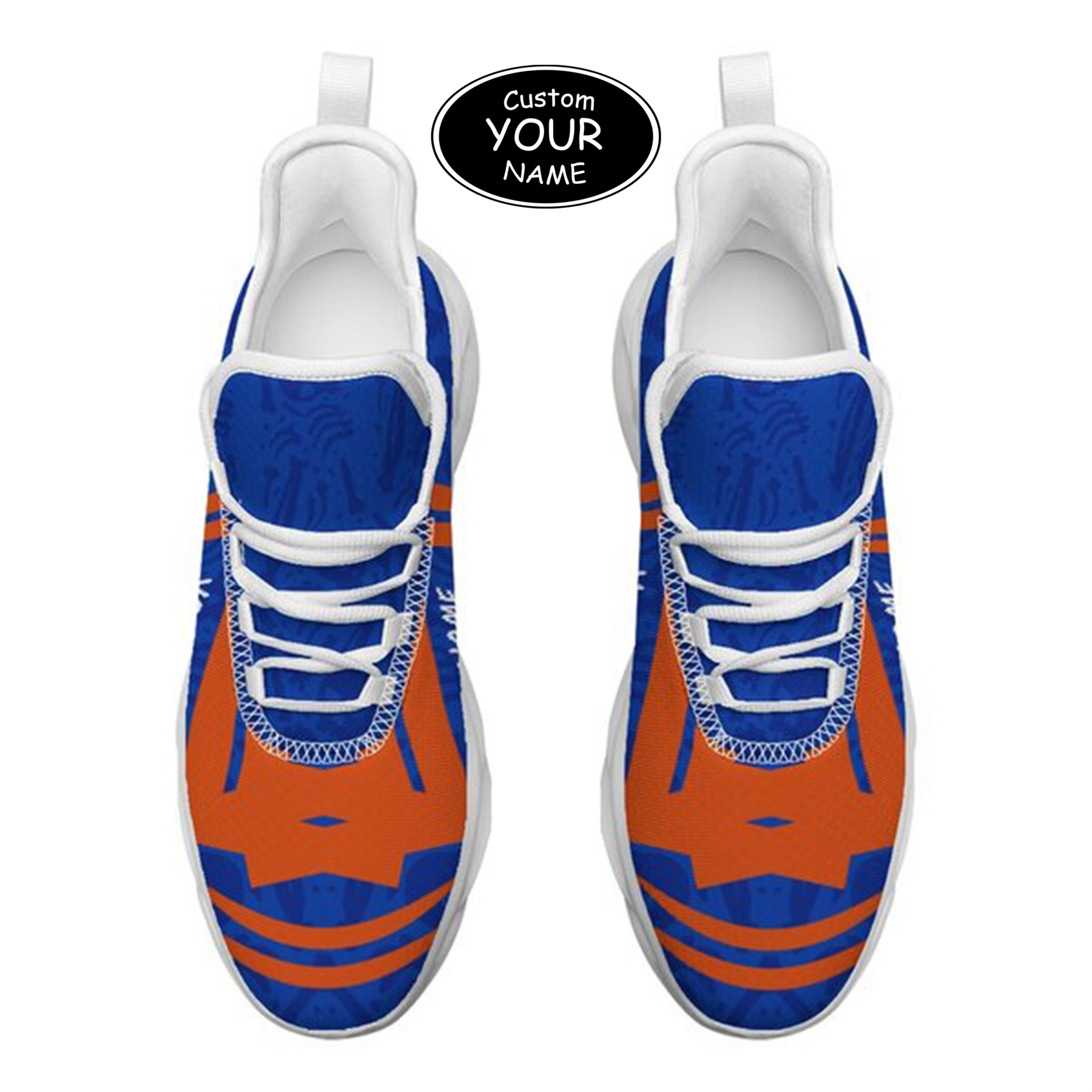 Max Sowl-25-cy-Boise-23-4, Personalized Boise State Broncos Custom Max Sowl Shoes, Personalized Sport Footwear, Custom Color-Blocked Running Shoes