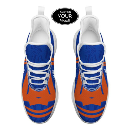 Max Sowl-25-cy-Boise-23-4, Personalized Boise State Broncos Custom Max Sowl Shoes, Personalized Sport Footwear, Custom Color-Blocked Running Shoes