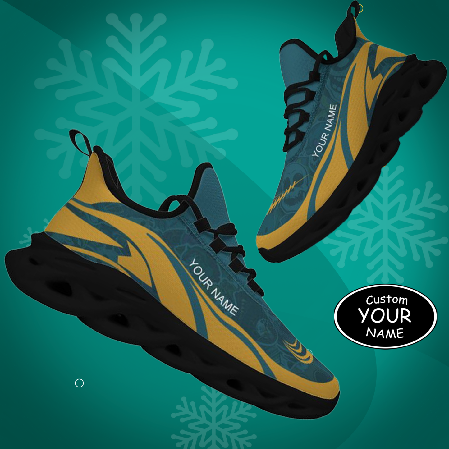 Personalized New York Sneakers, Custom Breathable Walking Shoes, Patri