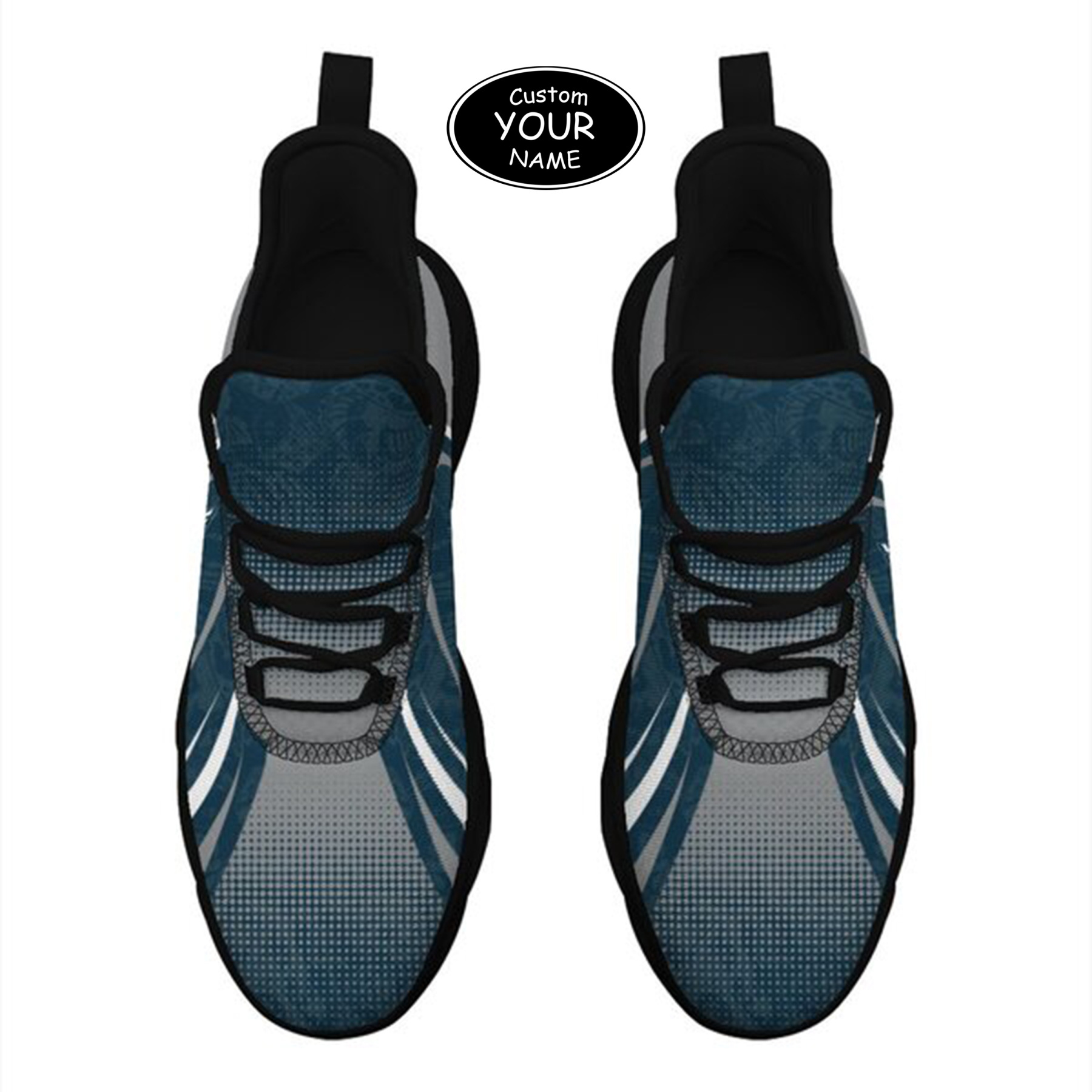 Max Sowl-25-yy-Logan-22-6, Personalized Utah State Aggies Custom Max Sowl Shoes, Personalized Skull Sport Footwear, Custom Color-Blocked Running Shoes