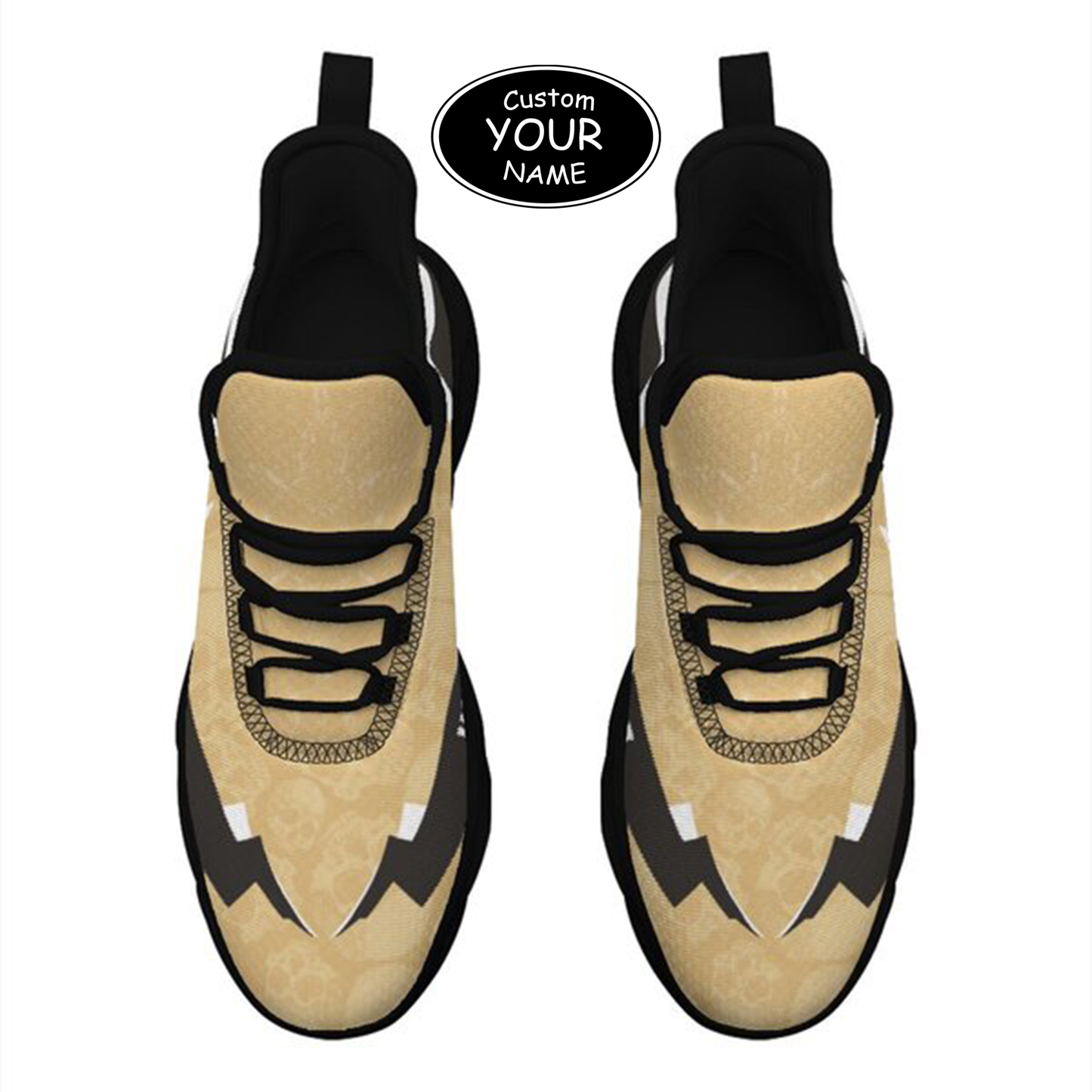 Max Sowl-25-cy-West Point-19-6, Personalized Army Black Knights Custom Max Sowl Shoes, Personalized Skull Sport Footwear, Custom Color-Blocked Running Shoes