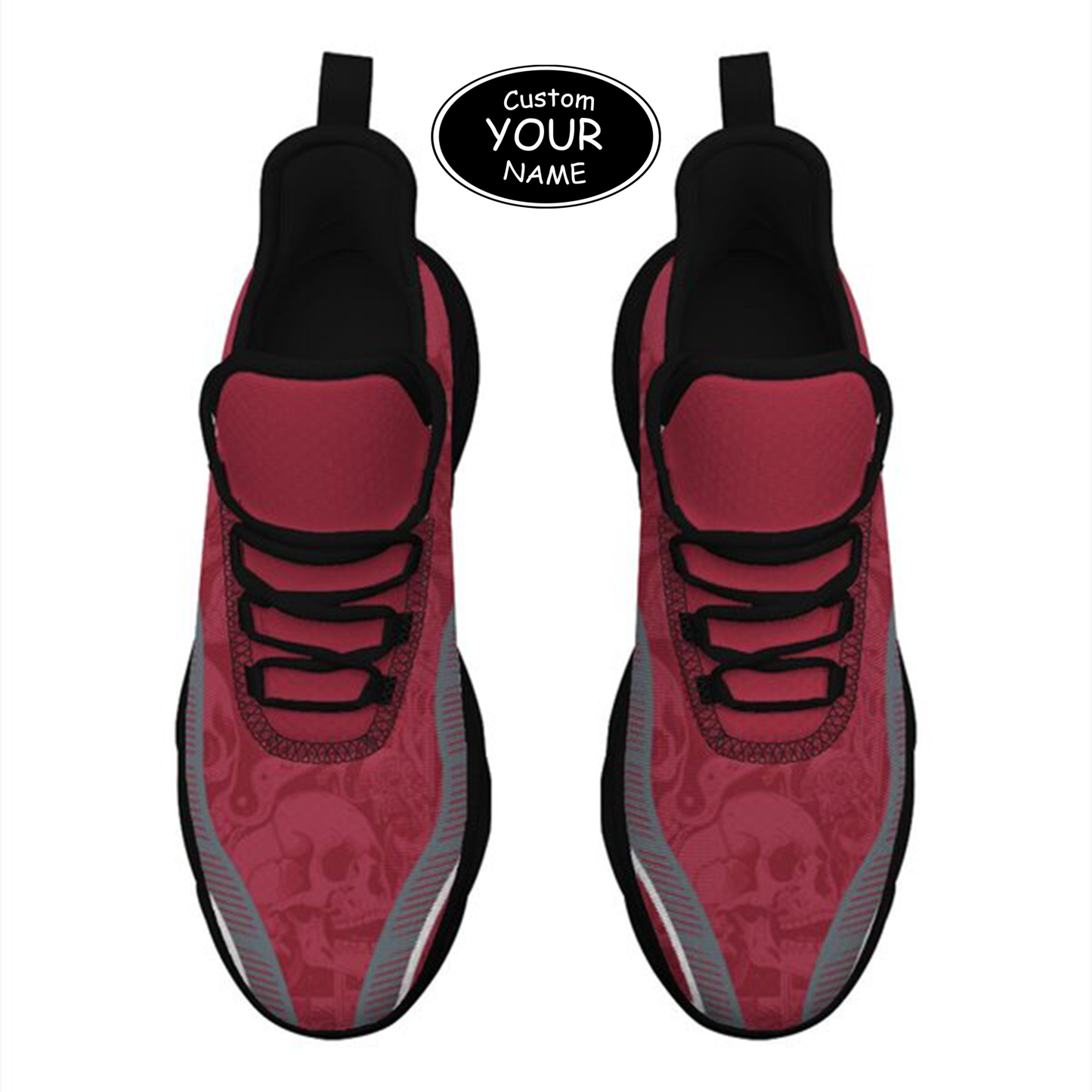 Max Sowl-25-yy-Pullman-10-2, Personalized Washington State Cougars Custom Max Sowl Shoes, Patriotic Running Sneakers, Custom Comfortable Walking Shoes