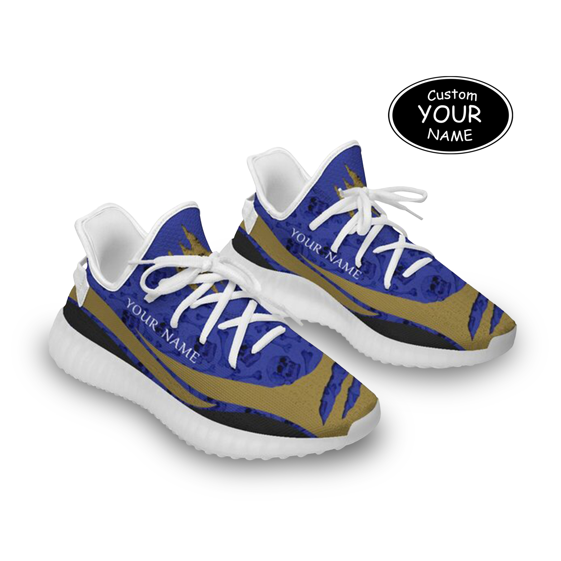 SH051-cy-Baltimore-2-3，Personalized Baltimore Sneakers, Custom Breathable Walking Shoes, Patriotic Running Shoes