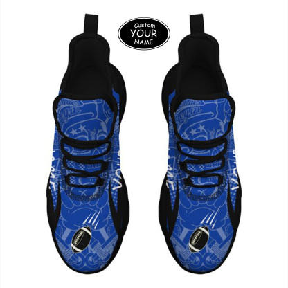 Max Sowl-25-yy-Lexington-12-4, Personalized Kentucky Wildcats Custom Max Sowl Shoes, Personalized Sport Footwear, Custom Color-Blocked Running Shoes
