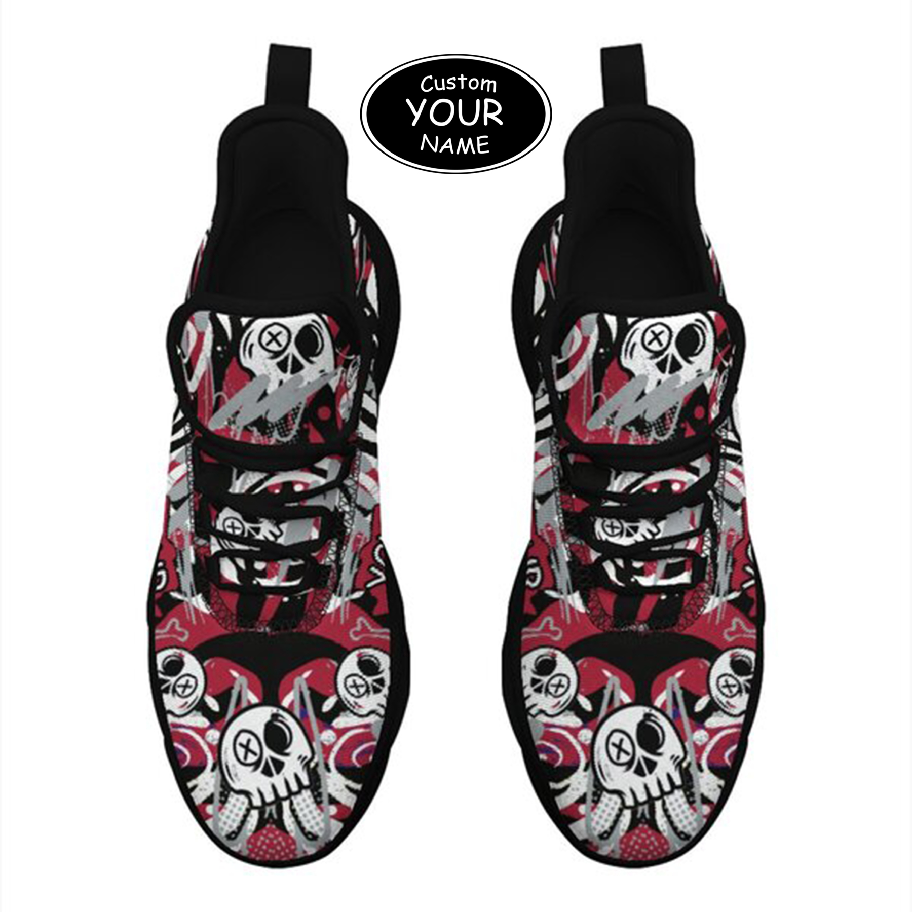 Max Sowl-25-cy-Atlanta-3-7,Personalized Atlanta Sneakers, Custom Breathable Walking Shoes, Patriotic Running Shoes