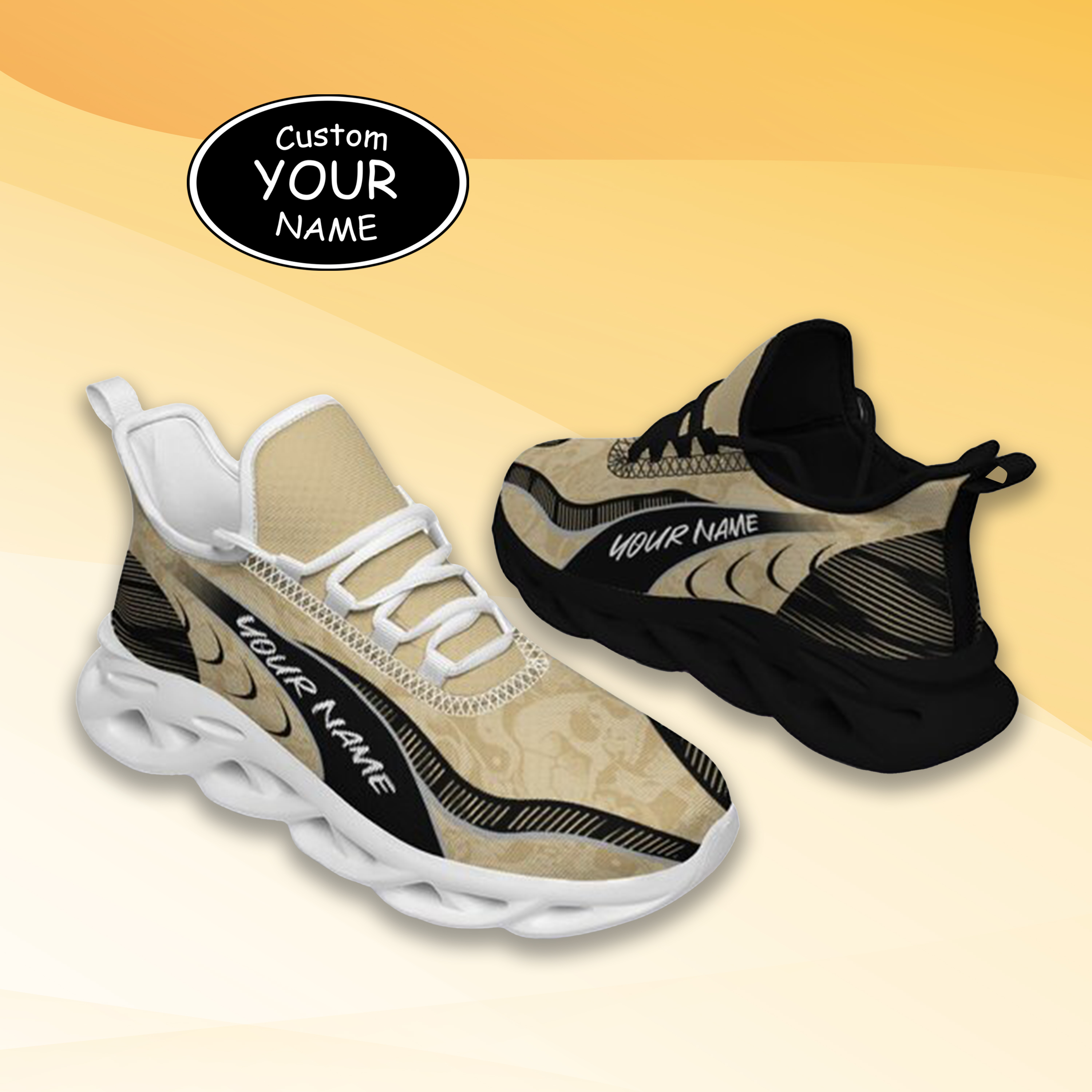 Max Sowl-25-cy-West Point-19-2, Personalized Army Black Knights Custom Max Sowl Shoes, Patriotic Running Sneakers, Custom Comfortable Walking Shoes