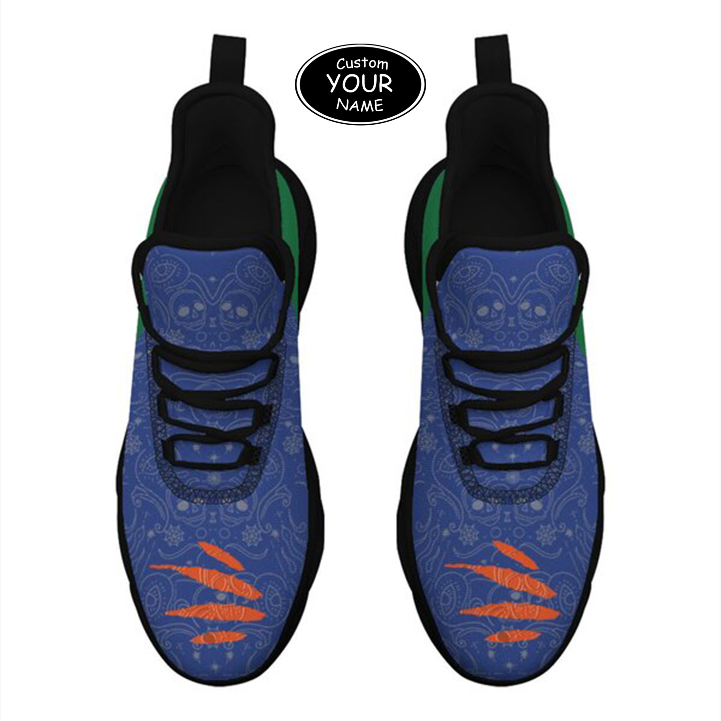 Max Sowl-25-yy-Gainesville-7-2, Personalized Florida Gators Custom Max Sowl Shoes, Patriotic Running Sneakers, Custom Comfortable Walking Shoes