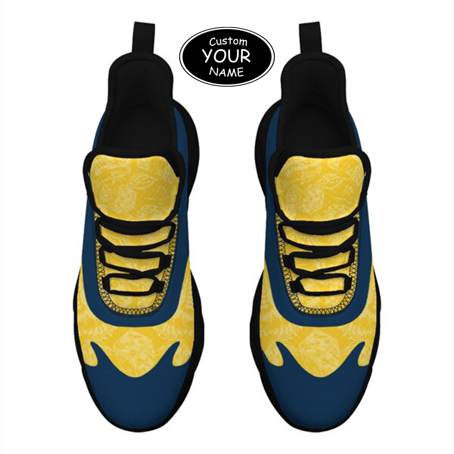 Max Sowl-25-cy-Ann Arbor-14-3, Personalized Michigan Wolverines Custom Max Sowl Shoes, Patriotic Running Sneakers, Custom Comfortable Walking Shoes