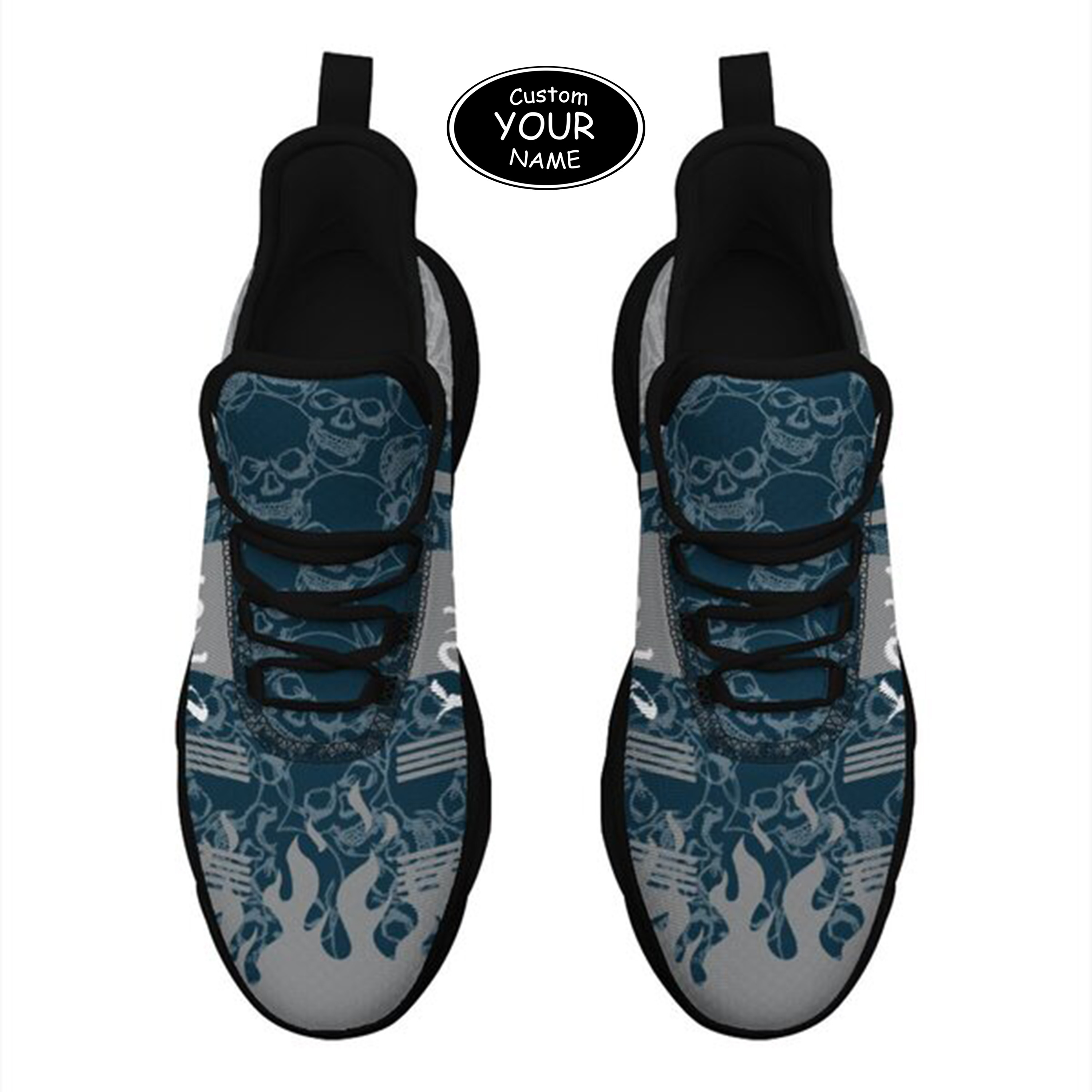 Max Sowl-25-yy-Logan-22-3, Personalized Utah State Aggies Custom Max Sowl Shoes, Patriotic Running Sneakers, Custom Comfortable Walking Shoes