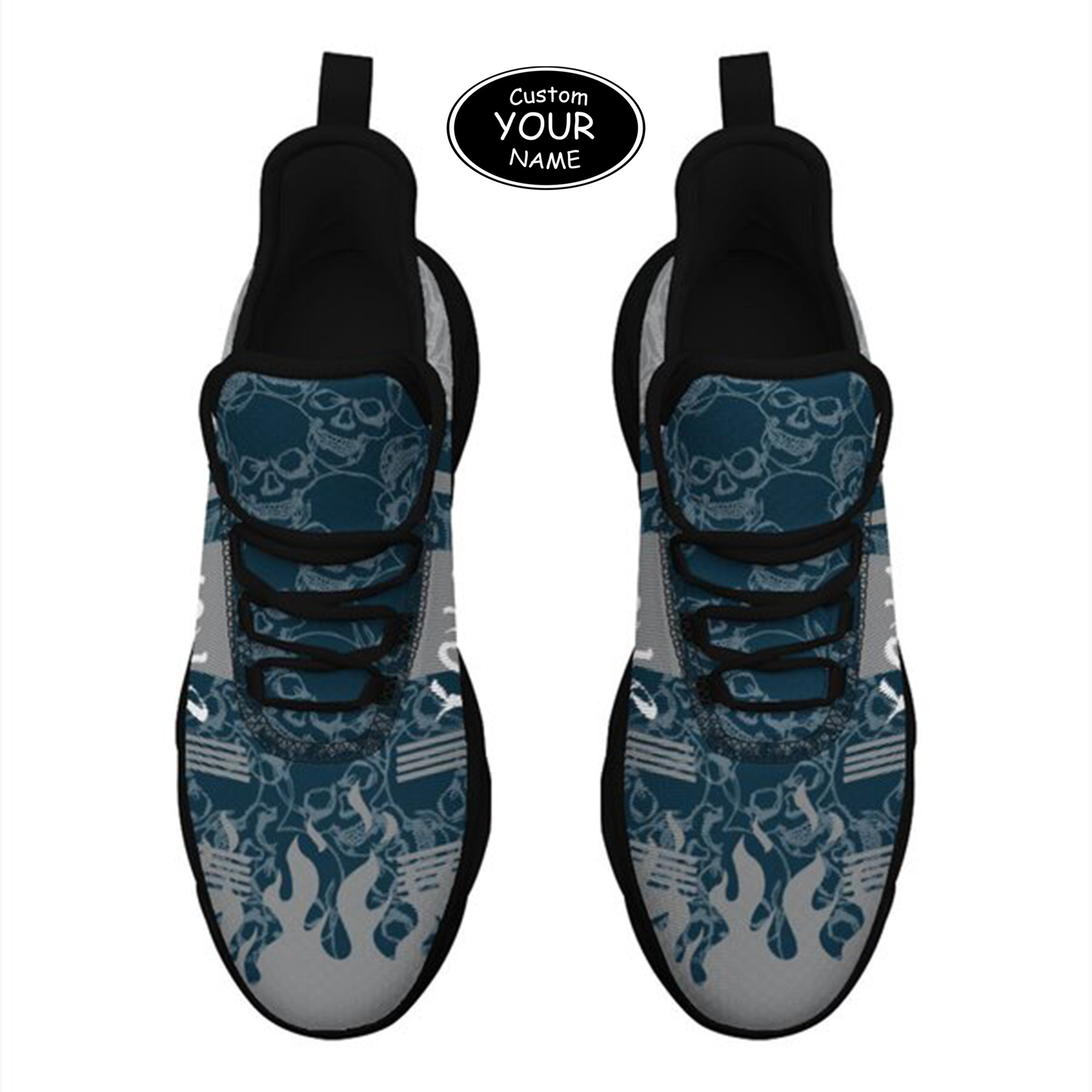 Max Sowl-25-yy-Logan-22-3, Personalized Utah State Aggies Custom Max Sowl Shoes, Patriotic Running Sneakers, Custom Comfortable Walking Shoes