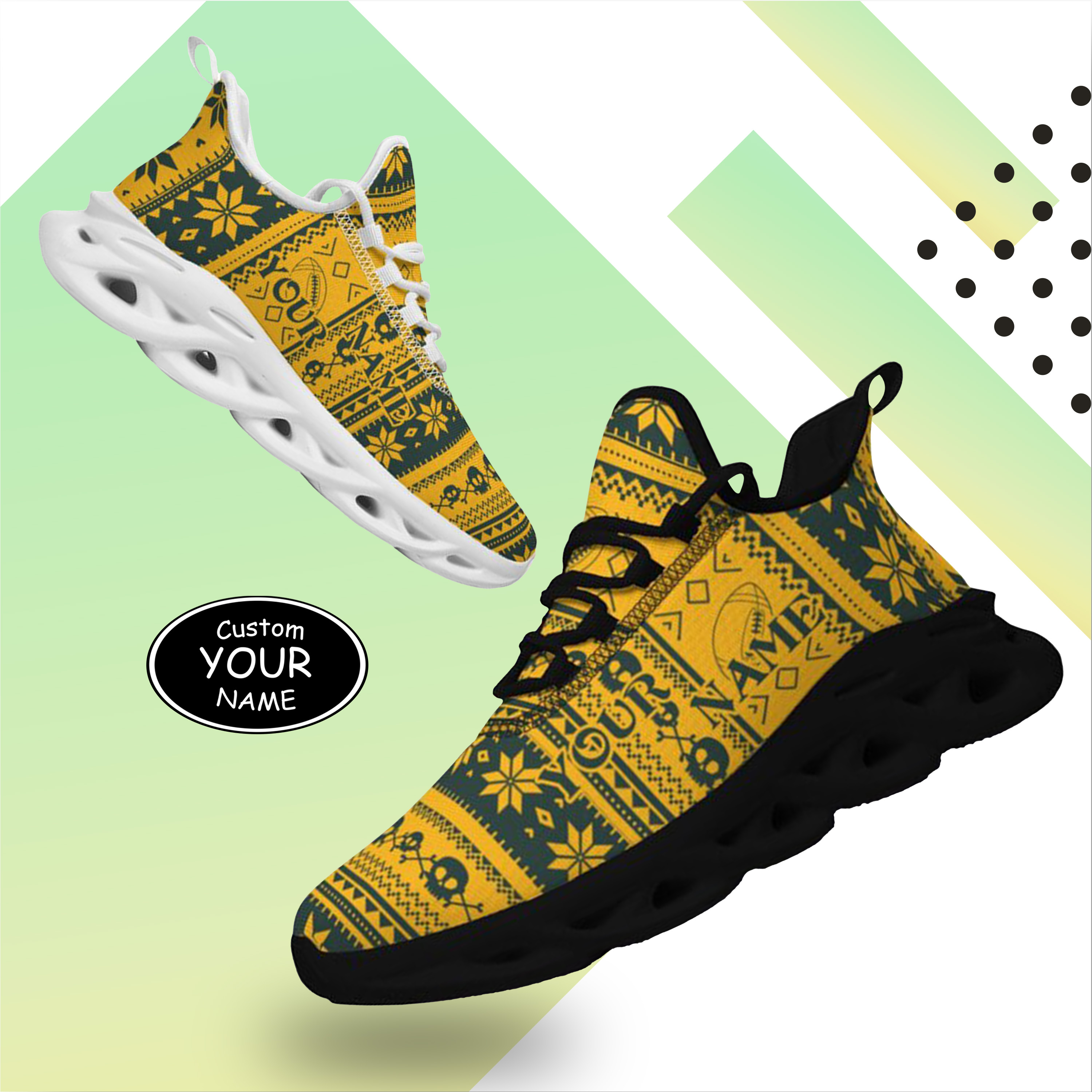 Max Sowl-25-yy-Green Bay-13-7,personalized company gifts, enterprise gift platform customization Max Soul, personalized sports shoes