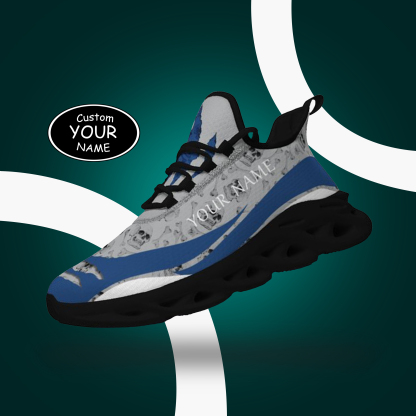 Personalized New York Sneakers, Custom Breathable Walking Shoes, Patri