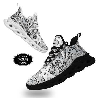 Max Sowl-25-yy-Las Vegas-20-8, Personalized Las Vegas Sneakers, Custom Breathable Walking Shoes, Patriotic Running Shoes