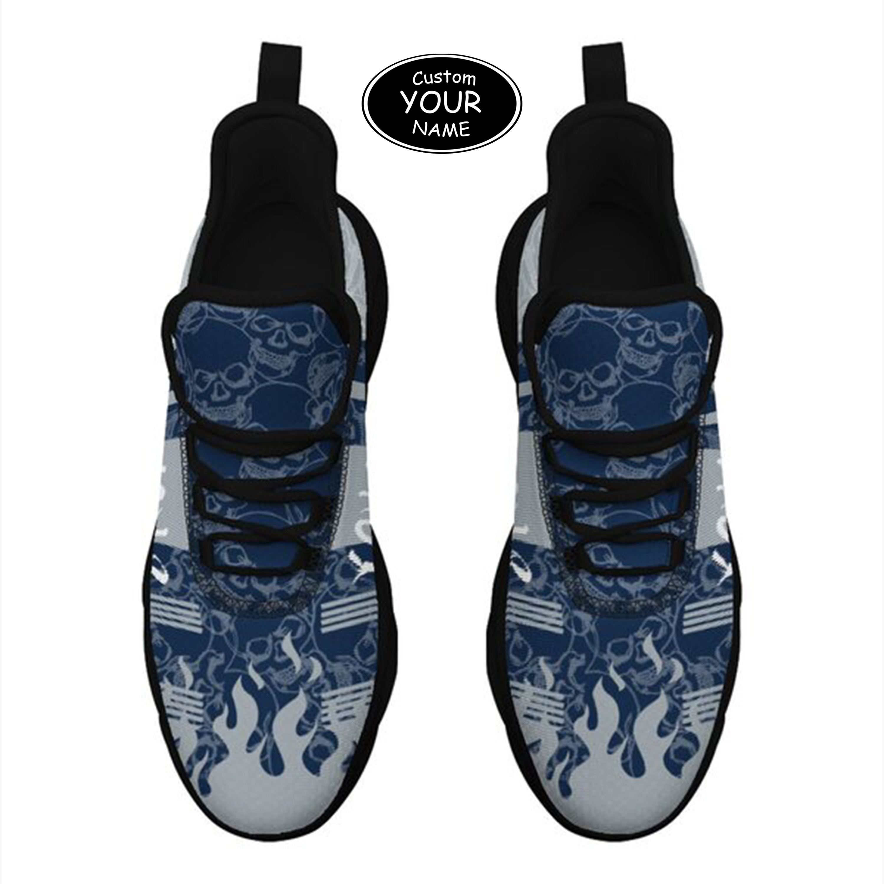 Max Sowl-25-yy-State College-17-3, Personalized Penn State Nittany Lions Custom Max Sowl Shoes, Patriotic Running Sneakers, Custom Comfortable Walking Shoes