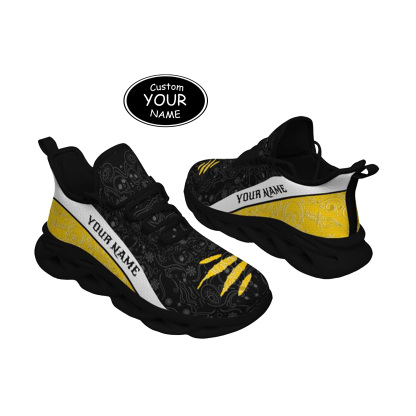Max Sowl-25-yy-Iowa City-25-2, Personalized Iowa Hawkeyes Custom Max Sowl Shoes, Patriotic Running Sneakers, Custom Comfortable Walking Shoes