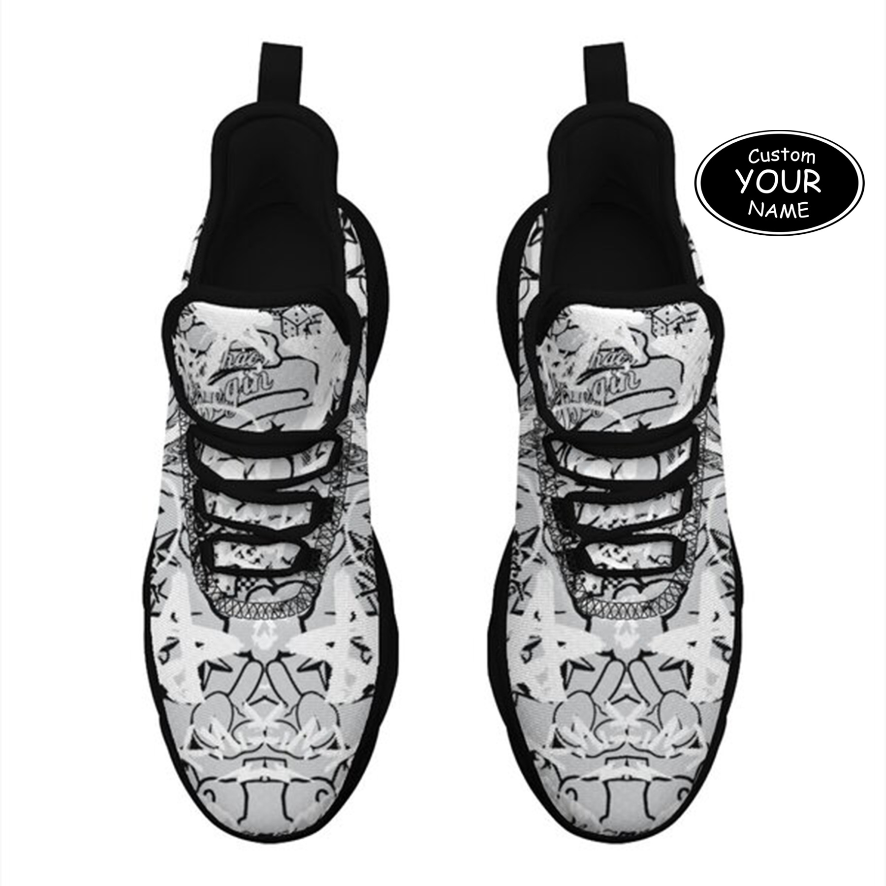 Max Sowl-25-yy-Las Vegas-20-8, Personalized Las Vegas Sneakers, Custom Breathable Walking Shoes, Patriotic Running Shoes