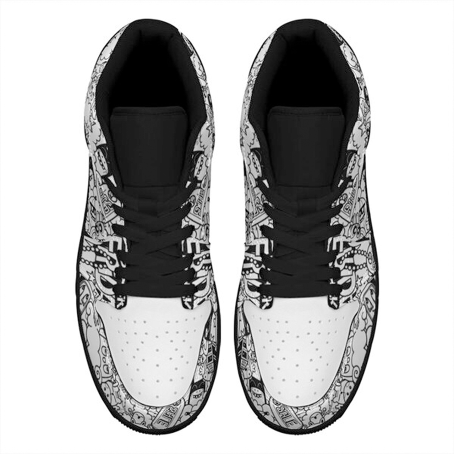 Jordan 1-25-yy-Quiet Luxe-10, Personalized Light Luxury Vintage Sneakers, Custom Printed Design, Light Breathable, Casual Walking Shoes, Fashion Sneakers