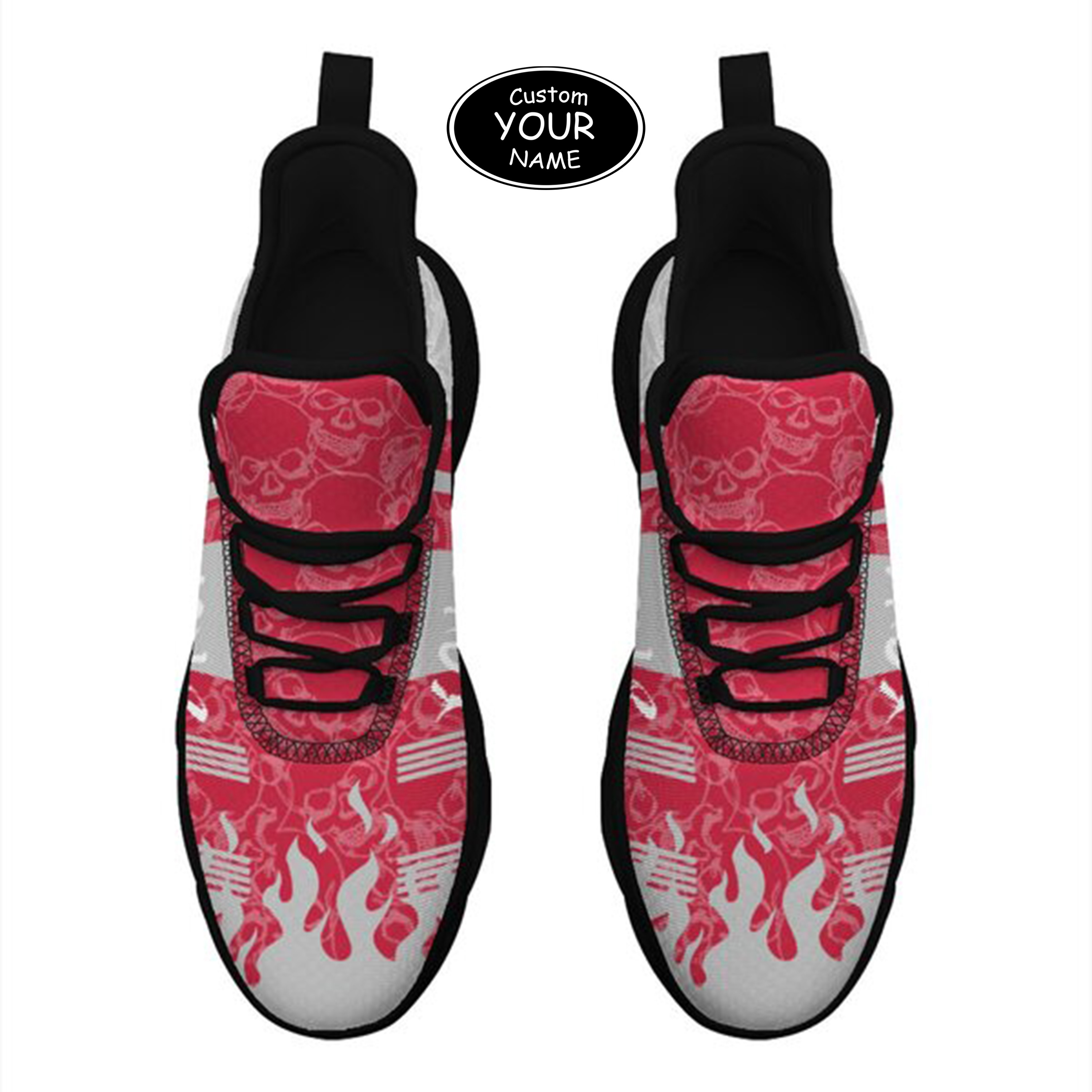 Max Sowl-25-yy-Tuscaloosa-2-3, Personalized Alabama Crimson Tide Custom Max Sowl Shoes, Patriotic Running Sneakers, Custom Comfortable Walking Shoes