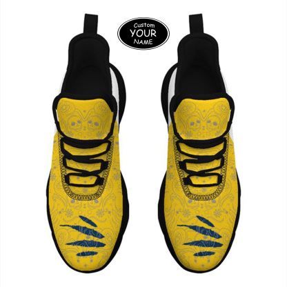 Max Sowl-25-yy-Ann Arbor-14-2, Personalized Michigan Wolverines Custom Max Sowl Shoes, Patriotic Running Sneakers, Custom Comfortable Walking Shoes