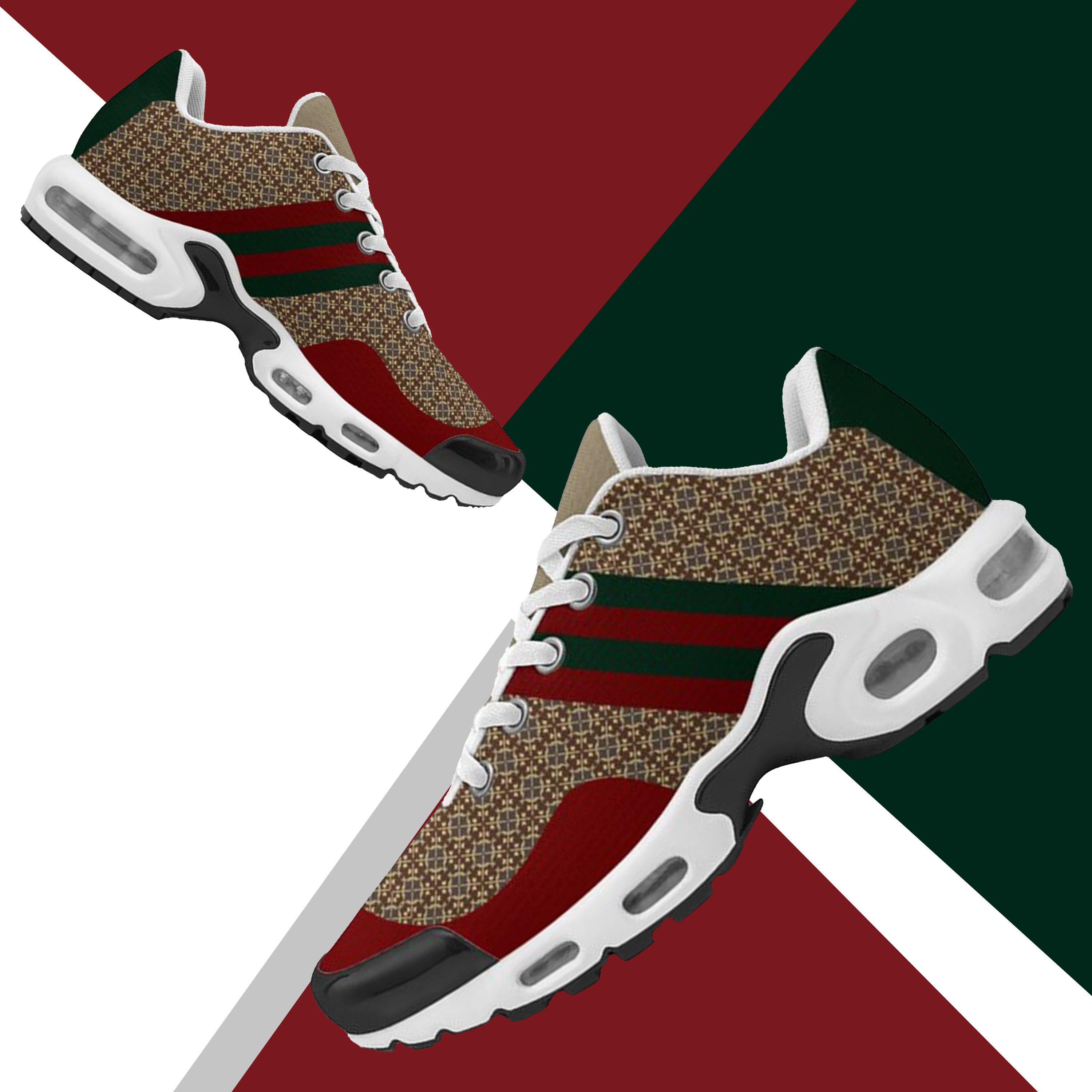 TN-25-yy-Quiet Luxe-1, Personalized Light Luxury Vintage Sneakers for Men Women, Soft-Sole Shoes, Breathable and Comfort Walking Shoes for Casual Dress, Gift for Birthday、Christmas