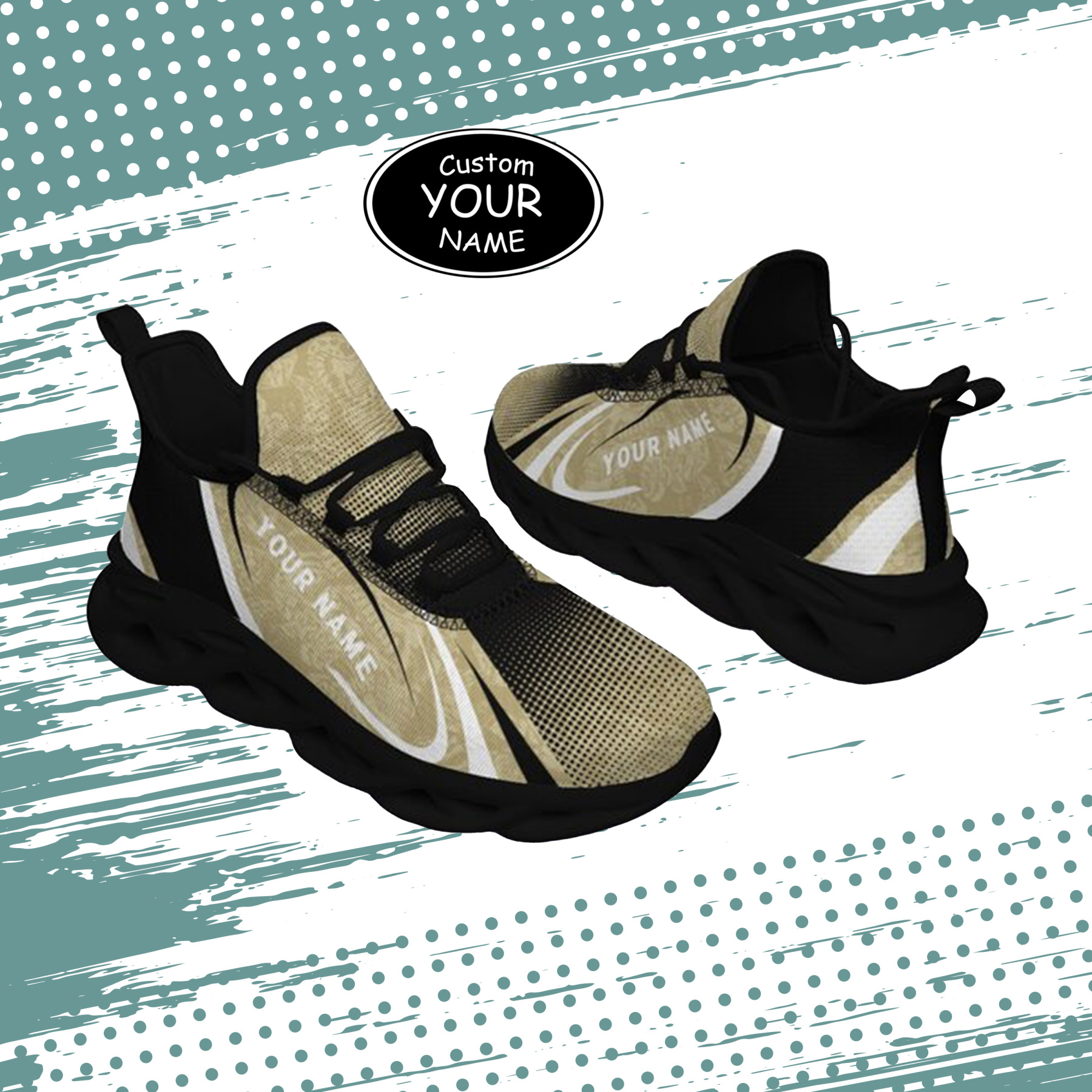 Max Sowl-25-yy-Orlando-11-6, Personalized UCF Knights Custom Max Sowl Shoes, Personalized Skull Sport Footwear, Custom Color-Blocked Running Shoes