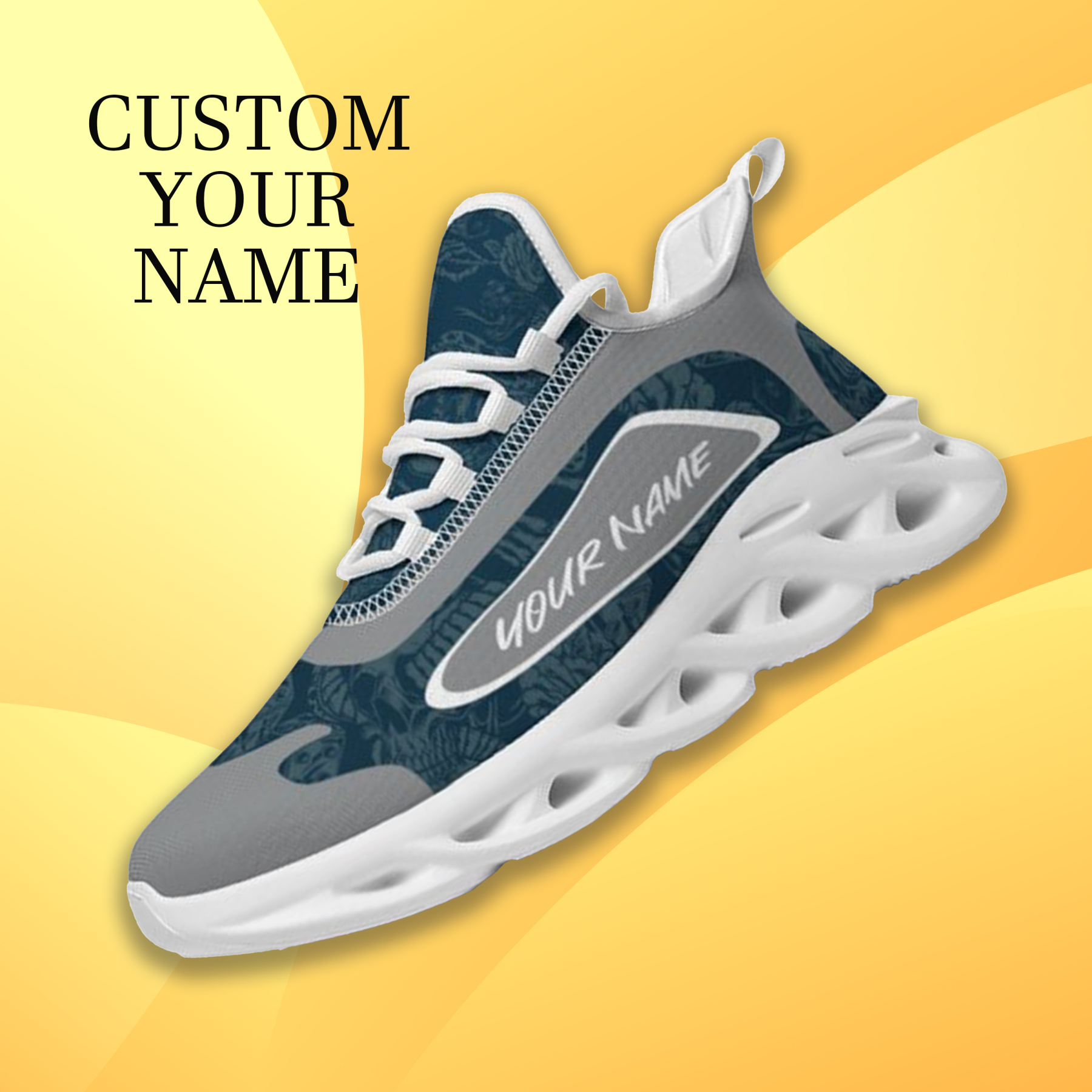 Max Sowl-25-cy-Logan-22-3, Personalized Utah State Aggies Custom Max Sowl Shoes, Patriotic Running Sneakers, Custom Comfortable Walking Shoes