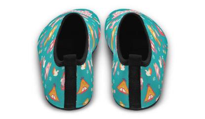 Chicken Mom Aqua Barefoot Shoes