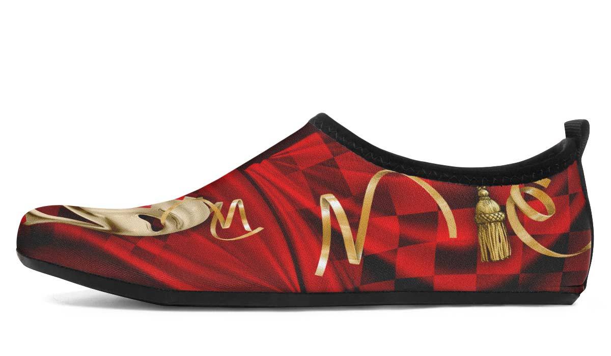 Comedyand Tragedy Aqua Barefoot Shoes