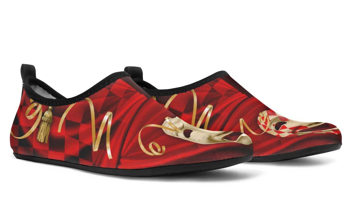 Comedyand Tragedy Aqua Barefoot Shoes