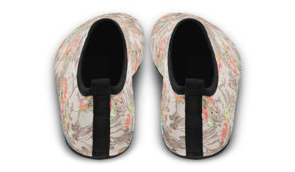 Floral Horse Aqua Barefoot Shoes