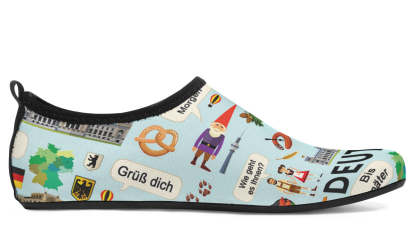 German Teacher Aqua Barefoot Shoes