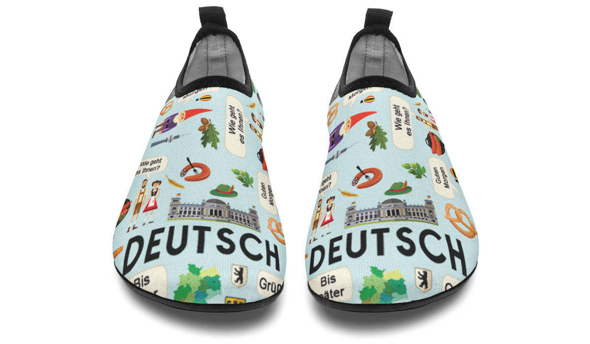 German Teacher Aqua Barefoot Shoes